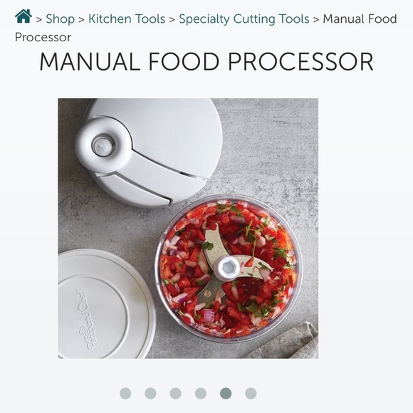 Pampered Chef Manual Food Processor - Picture 6 of 6